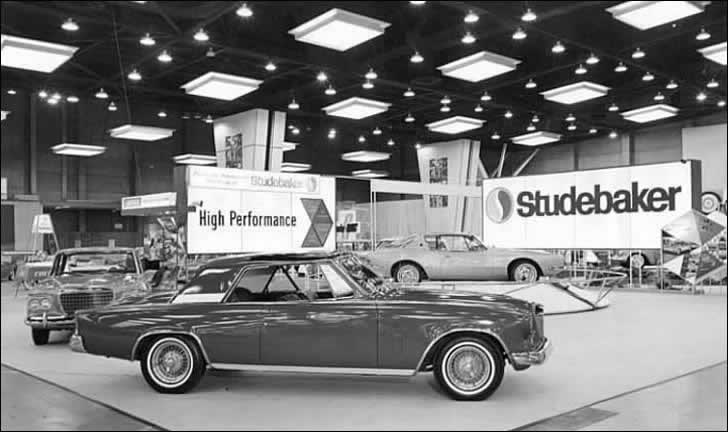 Studebaker Display at 1963 Chicago Auto Show