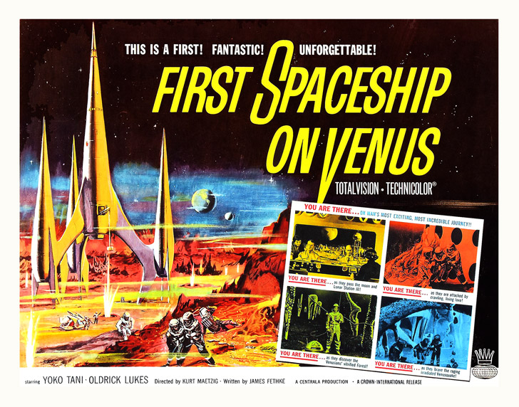 First Spaceship on Venus 