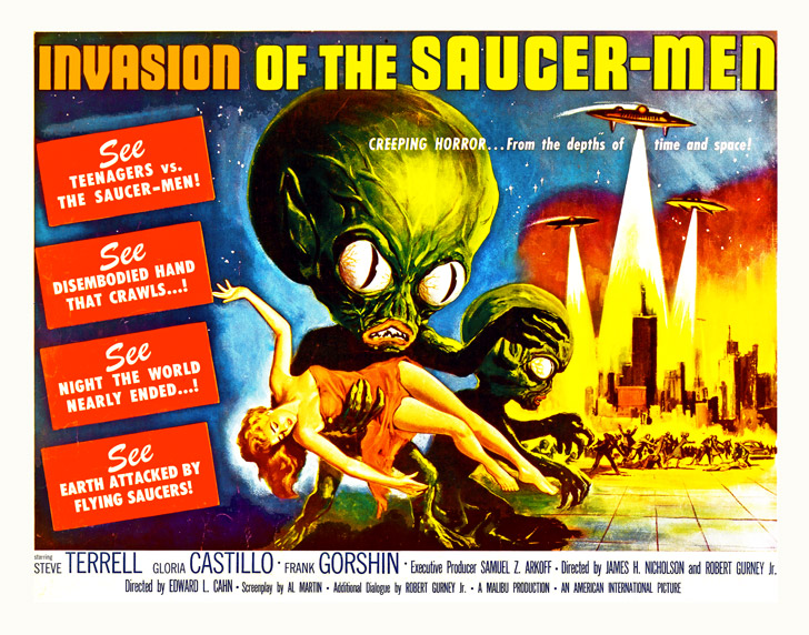 Invasion of The Saucer Men