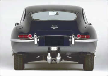 Jaguar XK-E Rear View