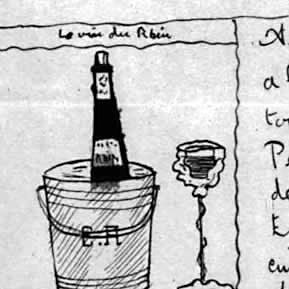 Chilled Wine Sketch