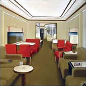 Railroad Car Lounge