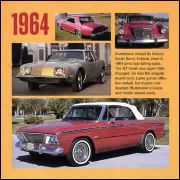 American Cars of The 1960s, 1964 Page