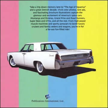 American Cars of The 1960s Back Cover