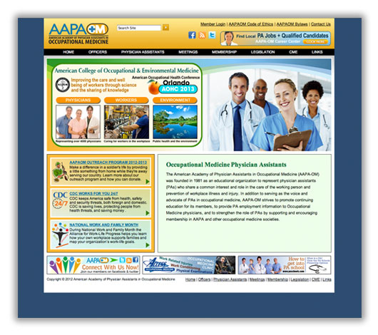 AAPA-OM Website