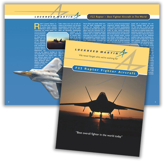 Lockheed Martin F22 Raptor Brochure