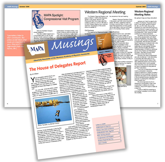 MAPA Musings Newsletters