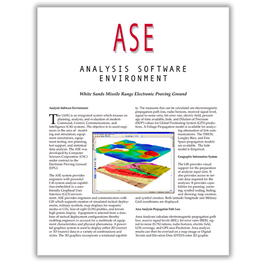 CSC – ASE Technical Brief