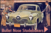 Bullet Nose Studebakers