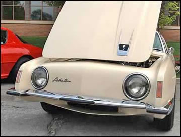 63 Avanti Hood Emblem