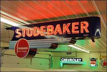 Neon Studebaker Sign