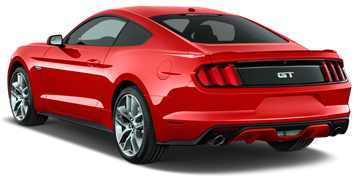 2017 Mustang Rear